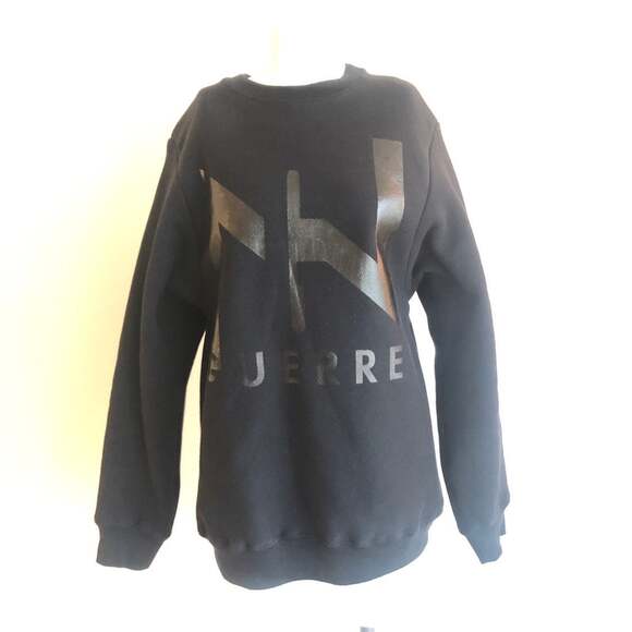 Black Nom De Guerre Mens Sweater
